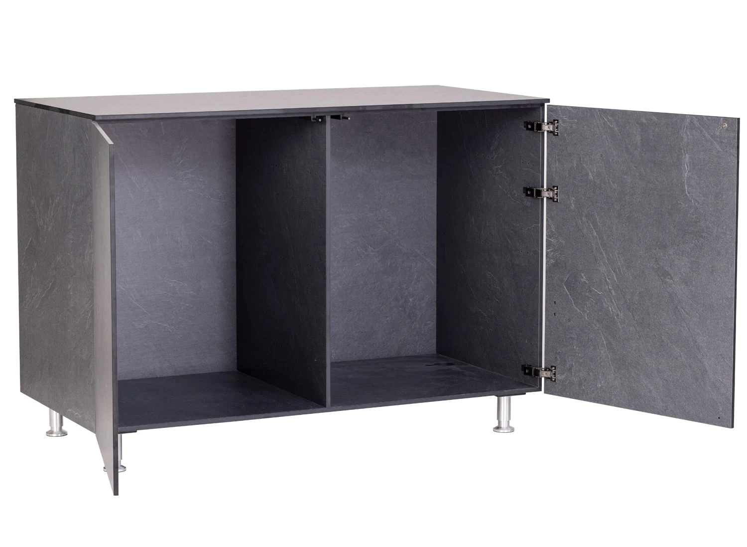 Grillfürst Outdoor Küche Schrank Modul Groß OKS130 Schiefer 4 Grillfürst Outdoor Küche Schrank Modul Groß OKS130 Schiefer – Bild 2