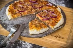 Grillfürst Pizzastein 33 Cm Mit Pizzablech -Günstiges Grill Geschäft Grillfuerst Pizzablech Schneidebrett 1