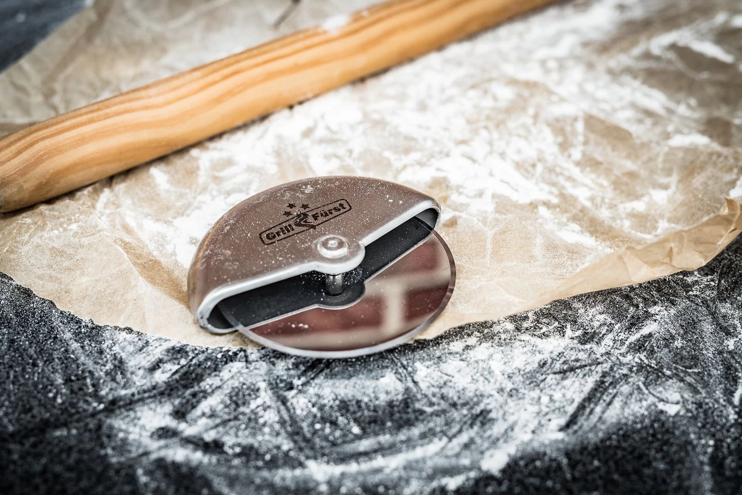 Grillfürst Pizzaschneider / Pizzarad Edelstahl 10cm 3 Grillfürst Pizzaschneider / Pizzarad Edelstahl 10cm