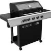 Grillfürst S530G 5-Brenner Gasgrill Mit Seitenkocher Und Gusseisen Rosten -Günstiges Grill Geschäft Grillfuerst S 530 Gasgrill Seitenkocher Gussroste seite 1