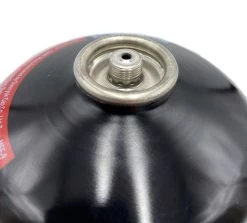 Grillfürst Kombi Kartuschen-Druckregler 50 Mbar - X-DEAL Inkl. 12 Grillfürst Gaskartuschen -Günstiges Grill Geschäft Grillfuerst Schraubkartusche mit Gewinde und Ventil