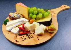 Grillfürst Pizzabrett Bambusholz 15 Grillfürst Pizzabrett Bambusholz -Günstiges Grill Geschäft Grillfuerst Servierbrett Kaeseplatte