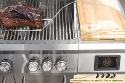 Grillfürst G521G Smart Grill - Mit Automatischer Temperatursteuerung, Hochtemperaturbrenner, Heckbrenner Und Gusseisen Rosten -Günstiges Grill Geschäft Grillfuerst Smart Grill G521G Touch Display