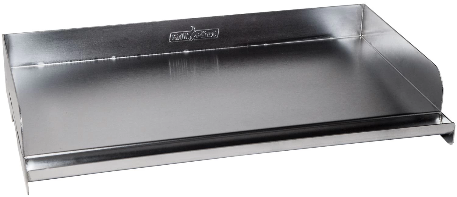 Grillfürst XL Edelstahl Plancha / Grillplatte / Teppanyaki Pfanne - 50 X 28 Cm 5 Grillfürst XL Edelstahl Plancha / Grillplatte / Teppanyaki Pfanne - 50 X 28 Cm – Bild 3