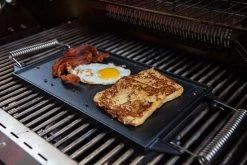 Grillfürst Universal Grillplatte / Wendeplatte Aus Gusseisen 35 X 20 Cm 10 Grillfürst Universal Grillplatte / Wendeplatte Aus Gusseisen 35 X 20 Cm -Günstiges Grill Geschäft Grillfuerst eckige Universal Grillplatte auf Grillrost