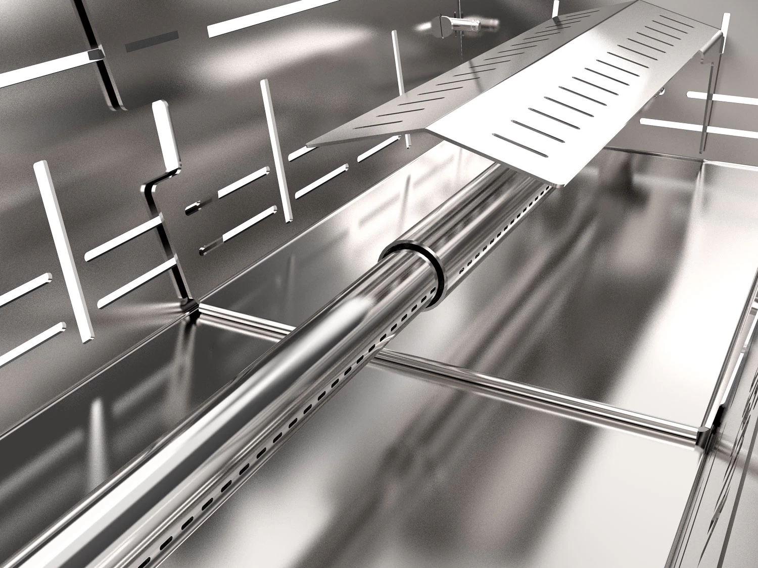 Knister Edelstahl-Gasgrill - Ausziehbarer Kompaktgrill 11 Knister Edelstahl-Gasgrill - Ausziehbarer Kompaktgrill – Bild 9