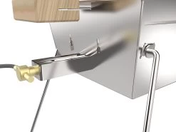 Knister Edelstahl-Gasgrill - Ausziehbarer Kompaktgrill 16 Knister Edelstahl-Gasgrill - Ausziehbarer Kompaktgrill -Günstiges Grill Geschäft Knister Edelstahl Gasgrill Kompaktgrill Gasanschluss Detail