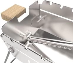 Knister Edelstahl-Gasgrill - Ausziehbarer Kompaktgrill 17 Knister Edelstahl-Gasgrill - Ausziehbarer Kompaktgrill -Günstiges Grill Geschäft Knister Edelstahl Gasgrill Kompaktgrill Montage Brenner