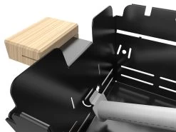 Knister Gasgrill - Ausziehbarer Kompaktgrill -Günstiges Grill Geschäft Knister Gasgrill Brenner einsetzen