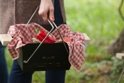 Knister Grill Small - Holzkohle Kompaktgrill -Günstiges Grill Geschäft Knister Gril Small Tragekorb