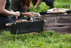 Knister Grill Original - Ausziehbarer Holzkohle Kompaktgrill -Günstiges Grill Geschäft Knister Grill mobiler Holzkohlegrill