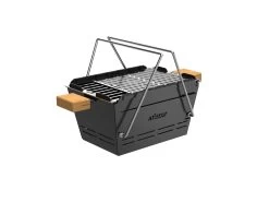 Knister Grill Original - Ausziehbarer Holzkohle Kompaktgrill -Günstiges Grill Geschäft Knister Kohlegrill praktisch tragbar