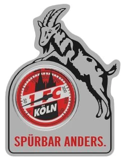 Grillfürst G591G 5-Brenner Einbaugrill - 1. FC Köln Edition - Gusseisenroste -Günstiges Grill Geschäft Koeln Grill Deckelthermometer Logo Dom Hennes 7