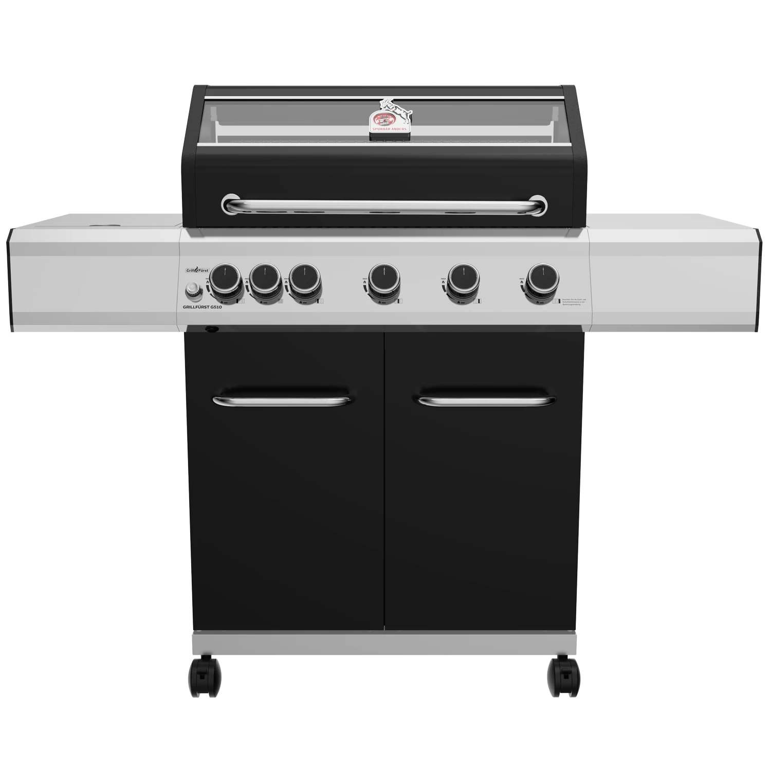 Grillfürst G510G 5-Brenner Gasgrill - 1. FC Köln Edition - Gusseisenroste 3 Grillfürst G510G 5-Brenner Gasgrill - 1. FC Köln Edition - Gusseisenroste