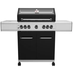Grillfürst G520E 5-Brenner Gasgrill - 1. FC Köln Edition - Edelstahlroste