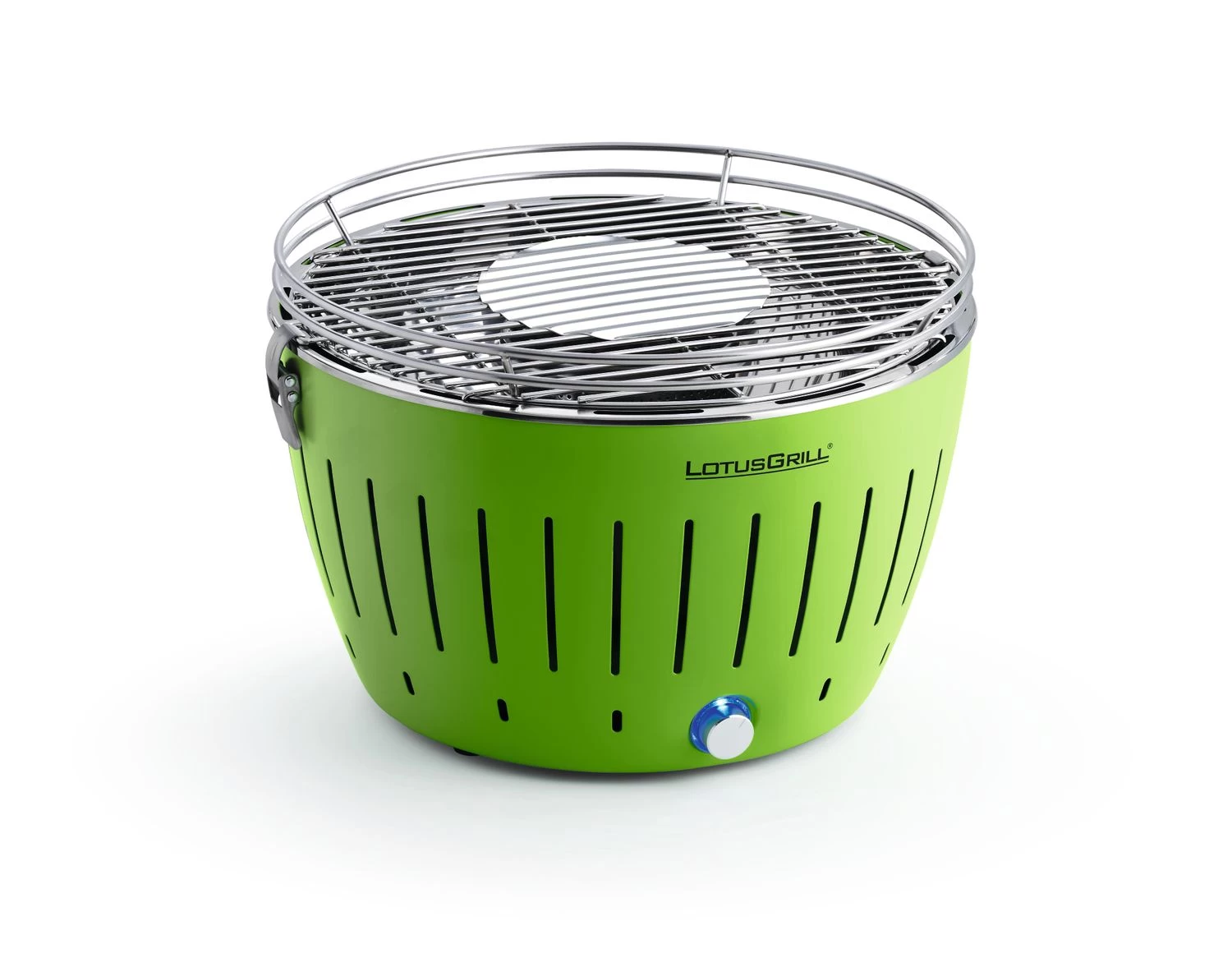 LotusGrill Classic - Holzkohle Tischgrill - Limettengrün Inkl. Tasche 3 LotusGrill Classic - Holzkohle Tischgrill - Limettengrün Inkl. Tasche