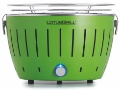 LotusGrill S - Holzkohle Tischgrill - Limettengrün Inkl. Tasche