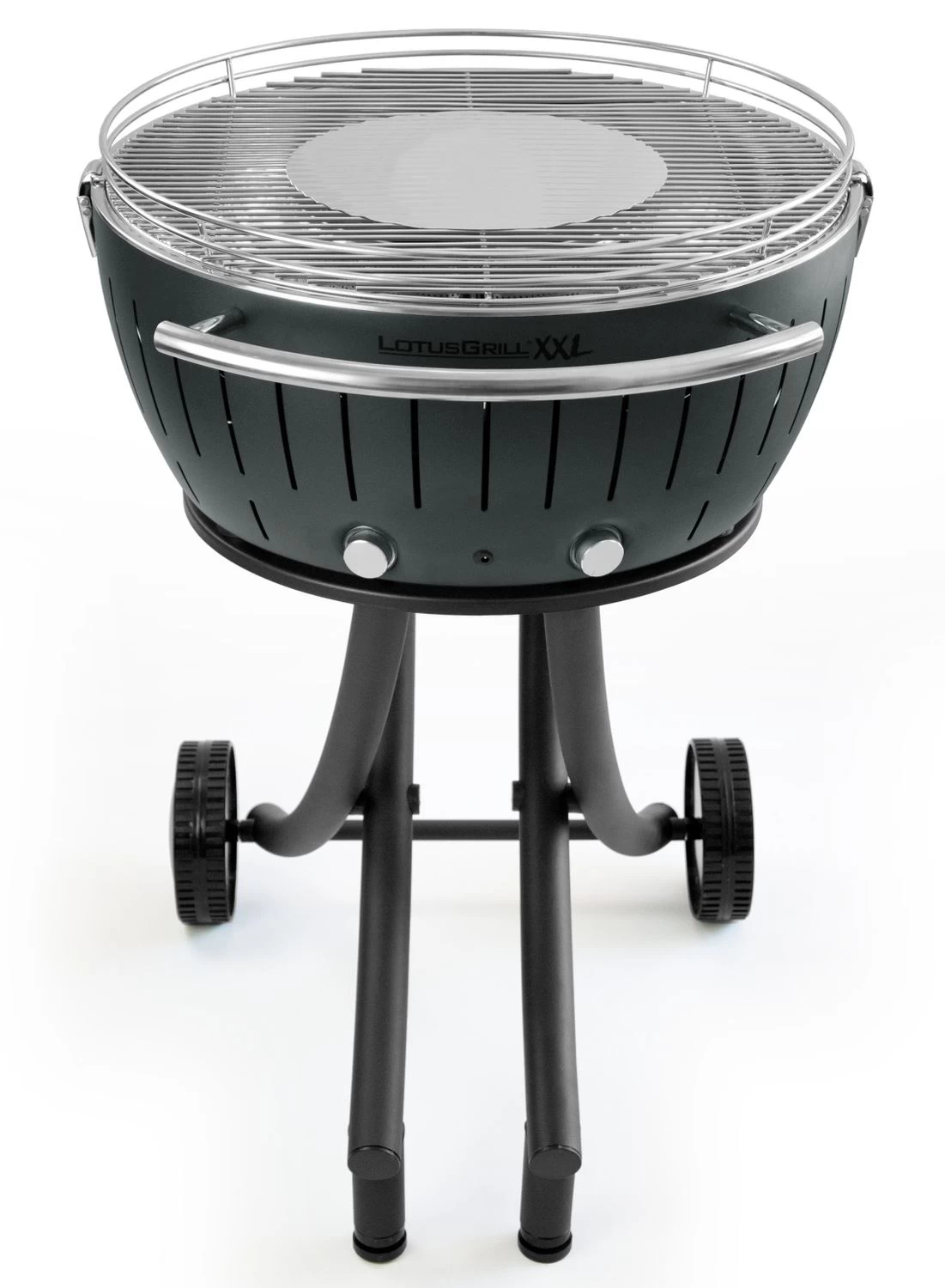 LotusGrill XXL - Holzkohle Grillstation - Anthrazitgrau 3 LotusGrill XXL - Holzkohle Grillstation - Anthrazitgrau