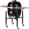 Monolith Grill LeCHEF BBQ GURU - PRO-Serie 2.0 Schwarz - MIT Gestell Und Seitentischen -Günstiges Grill Geschäft Monolith Keramik Grill BBQ GURU Le Chef PRO Serie 2 0 129030 1 1688033738