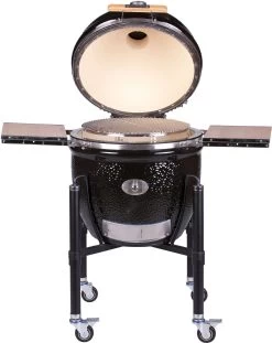 Monolith Grill CLASSIC PRO-Serie 2.0 Schwarz - MIT Gestell Und Seitentischen -Günstiges Grill Geschäft Monolith Keramik Grill Classic PRO Serie 2 0 121001 black 7