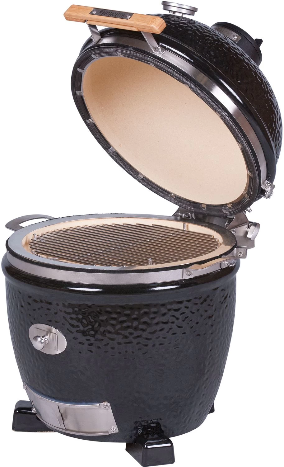 Monolith Grill Junior PRO Serie 2.0 Schwarz - OHNE Gestell 5 Monolith Grill Junior PRO Serie 2.0 Schwarz - OHNE Gestell – Bild 3