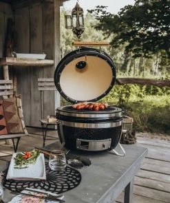 Monolith ICON Black Keramikgrill Tischgrill Inkl. Gestell -Günstiges Grill Geschäft Monolith Keramikgrill Icon Tischgrill