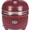 Monolith Grill LeCHEF PRO-Serie 2.0 Rot - OHNE Gestell Und Seitentische -Günstiges Grill Geschäft Monolith Pro Serie 2 0 LeChef rot ohne Gestell