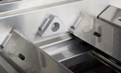 Napoleon Prestige Pro 665-3 Edelstahl Einbaugrill Gas - Inkl. Drehspieß - Modell 2023 -Günstiges Grill Geschäft Napoelon Prestige Pro Brennerabdeckungen Sear Plates