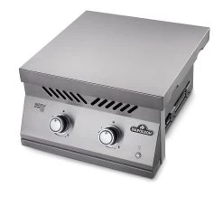 Napoleon 700-Series Einbau Doppel Sizzle Zone BIB18 Mit Safety Glow™ - Modell 2023 -Günstiges Grill Geschäft Napoleon Einbau Sizzle Zone gross Deckel