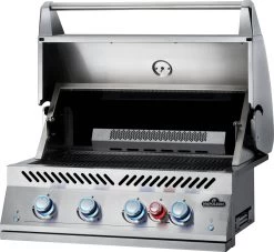 Napoleon 700-Series 32" BIG32 Edelstahl Einbaugrill Inkl. Drehspieß - Modell 2023 -Günstiges Grill Geschäft Napoleon Einbaugrill BIG32 Drehregler Safety Glow