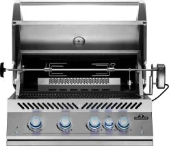 Napoleon 700-Series 32" BIG32 Edelstahl Einbaugrill Inkl. Drehspieß - Modell 2023 -Günstiges Grill Geschäft Napoleon Einbaugrill BIG32 Rotisserie Motor Drehspiess