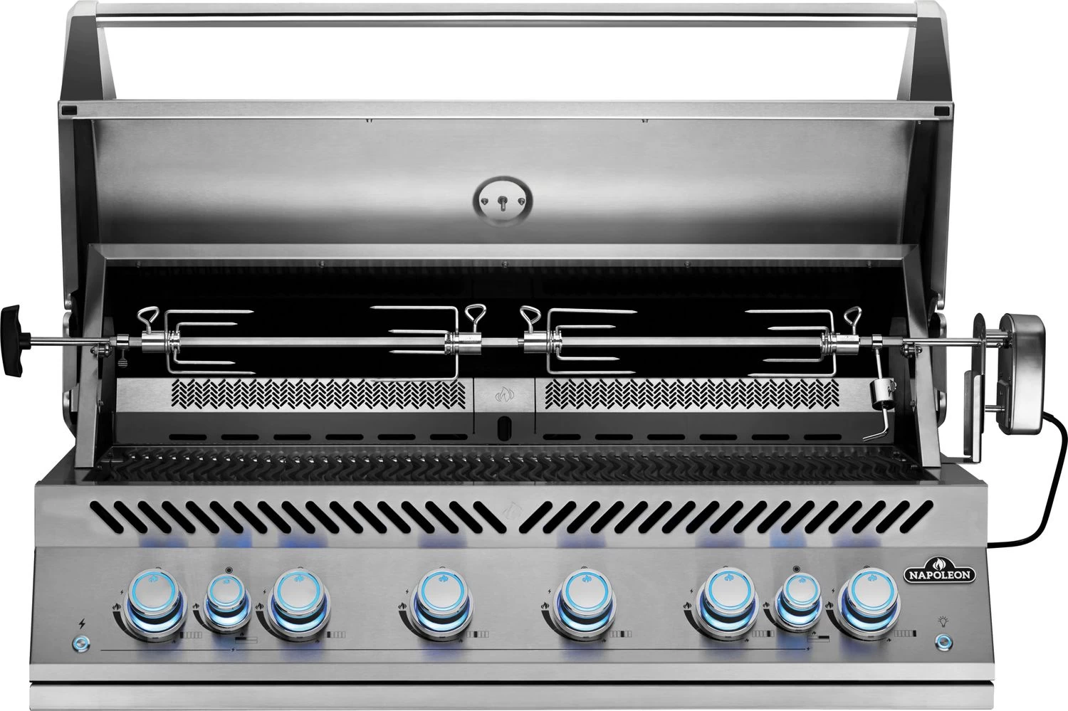 Napoleon 700-Series 44" BIG44 Edelstahl Einbaugrill Inkl. Drehspieß - Modell 2023 7 Napoleon 700-Series 44" BIG44 Edelstahl Einbaugrill Inkl. Drehspieß - Modell 2023 – Bild 5