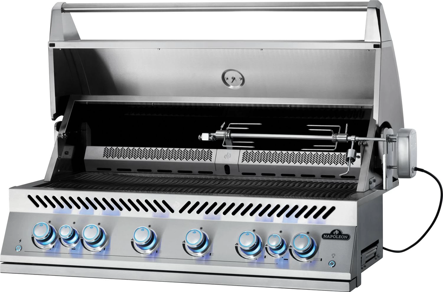 Napoleon 700-Series 44" BIG44 Edelstahl Einbaugrill Inkl. Drehspieß - Modell 2023 11 Napoleon 700-Series 44" BIG44 Edelstahl Einbaugrill Inkl. Drehspieß - Modell 2023 – Bild 9