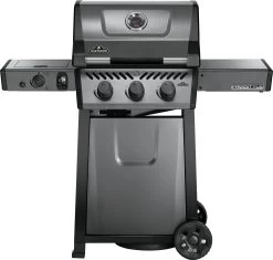 Napoleon Freestyle 365 Gasgrill, Graphit - Mit Sizzle Zone - Modell 2023 - X-DEAL Inkl. Abdeckhaube Und Gussplatte