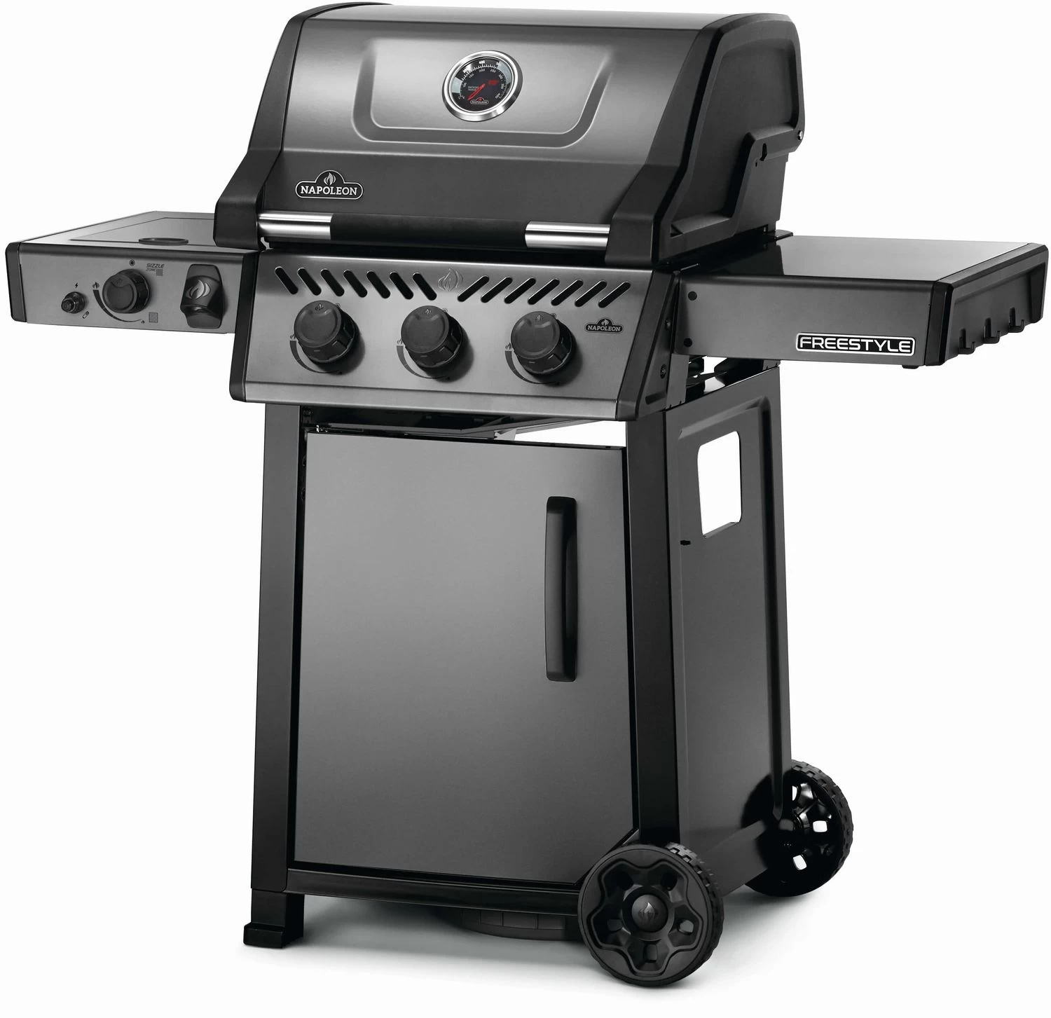 Napoleon Freestyle 365 Gasgrill, Graphit - Mit Sizzle Zone Und Tür - Modell 2023 NEU 4 Napoleon Freestyle 365 Gasgrill, Graphit - Mit Sizzle Zone Und Tür - Modell 2023 NEU – Bild 2