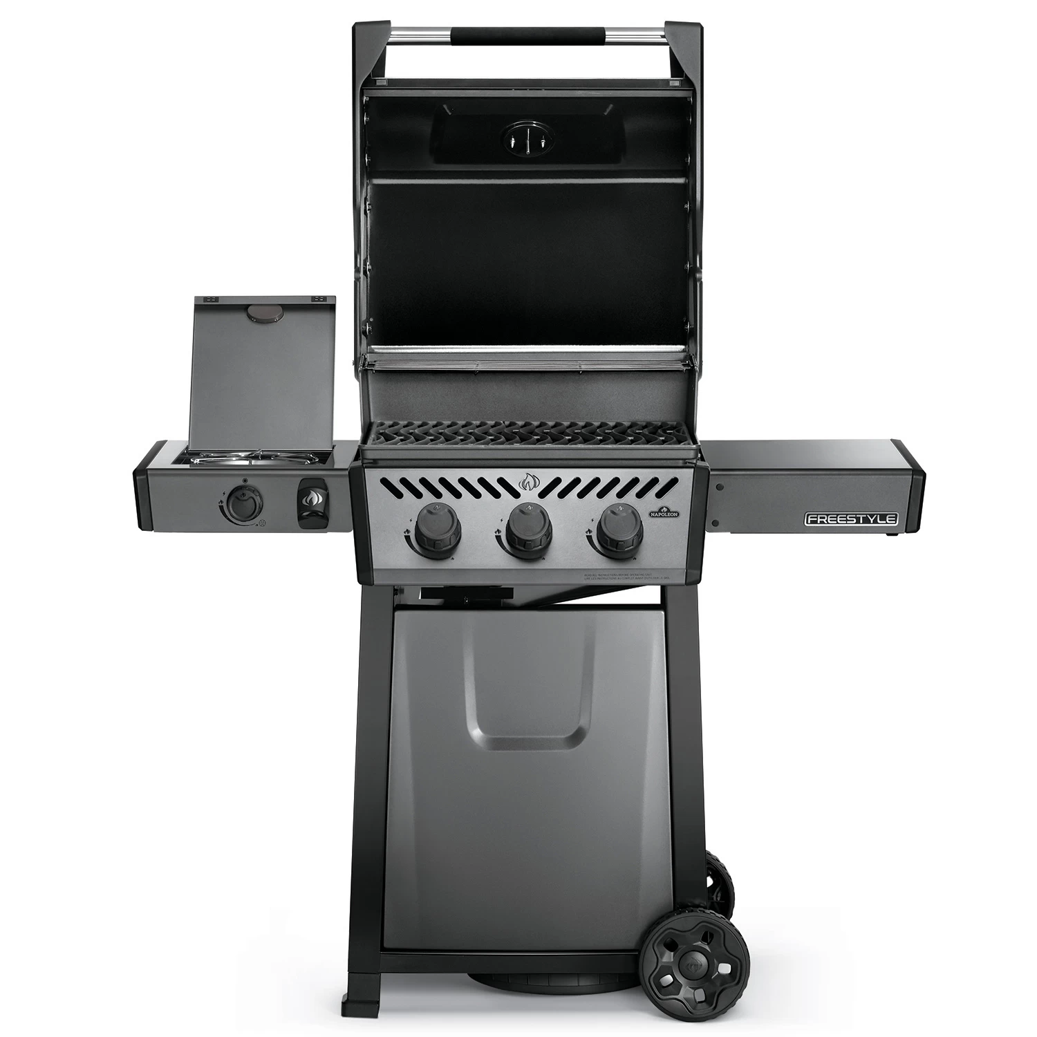Napoleon Freestyle 365 Gasgrill, Graphit - Mit Seitenbrenner - Modell 2023 3 Napoleon Freestyle 365 Gasgrill, Graphit - Mit Seitenbrenner - Modell 2023