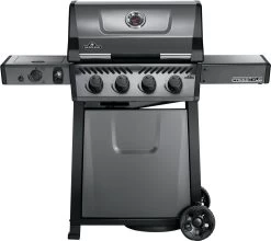 Napoleon Freestyle 425 Gasgrill, Graphit - Mit Sizzle Zone - X-DEAL Inkl. Grillplatte Und Plancha Tool-Set