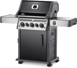 Napoleon Rogue SE 425 Gasgrill, Schwarz Mit Gussrosten - Hero Modell 2023 Inkl. Drehspieß - SMART Deal Inkl. Grillfürst Grill Control -Günstiges Grill Geschäft Napoleon Gasgrill RSE425 schwarz Hero