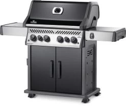 Napoleon Rogue SE 525 Gasgrill, Schwarz Mit Gussrosten, Sizzle Zone Und Heckbrenner - Modell 2023
