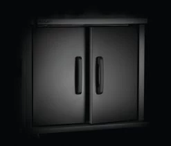 Napoleon Rogue SE 525 Gasgrill, Schwarz Mit Gussrosten, Sizzle Zone Und Heckbrenner - Modell 2023 -Günstiges Grill Geschäft Napoleon Gasgrill SE525 Unterschrank Tueren schwarz