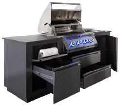 Napoleon Outdoor Küche Oasis Compact 105 Mit BIG32 Einbaugrill Und Einbau Sizzle Zone - Inkl. Arbeitsplatte Aus Feinsteinzeug -Günstiges Grill Geschäft Napoleon Oasis Compact BIG32 Kuechenrollenhalter Muelleimer 3 1678963787