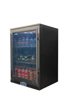 Napoleon Outdoor - Kühlschrank, 135 Liter, Linksdrehende Tür Mit Doppelverglasung Und LED Beleuchtung - Wasserdicht Nach IP24 -Günstiges Grill Geschäft Napoleon Outdoor Kuehlschrank Tuer links