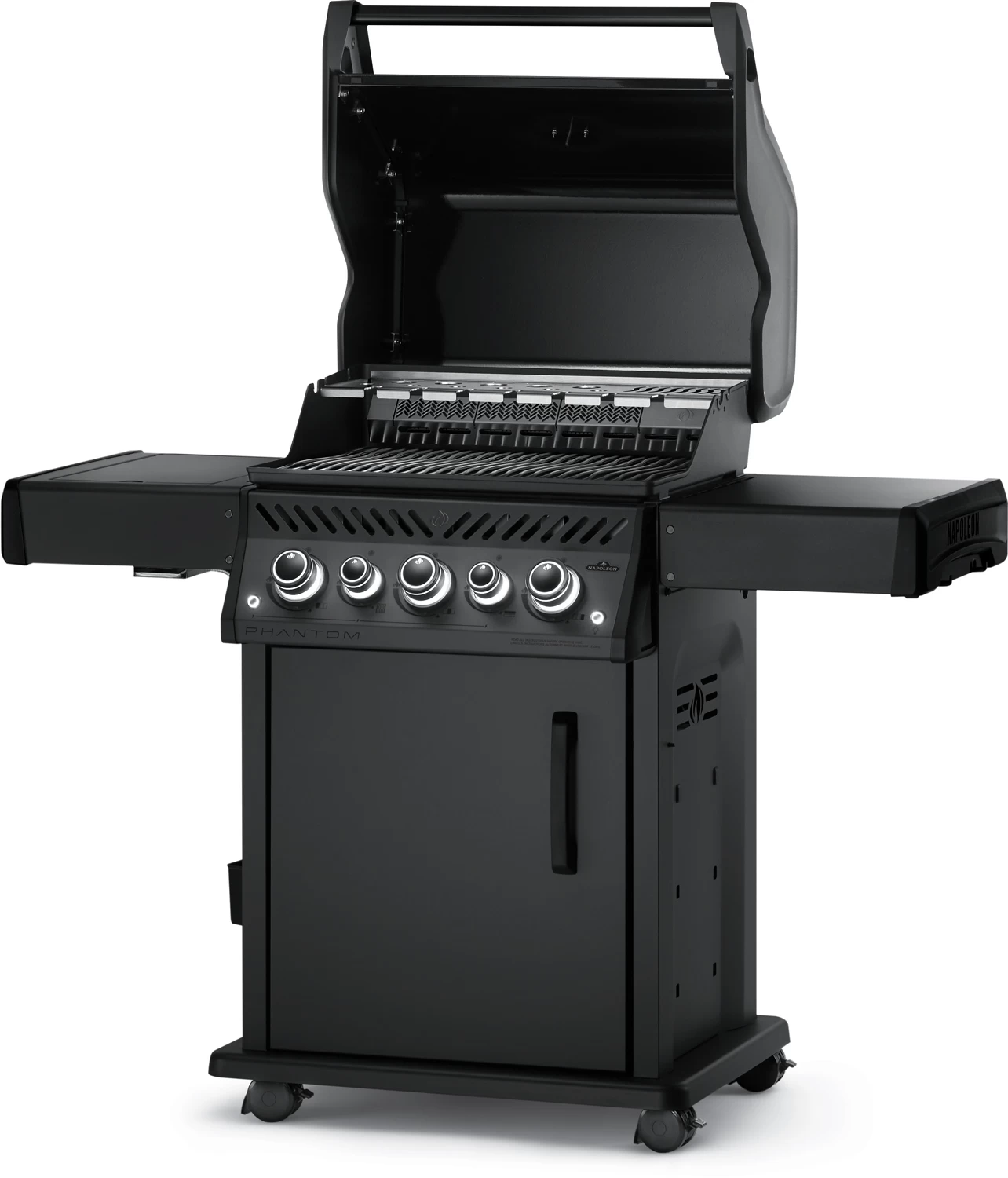 Napoleon Phantom Rogue SE 425 Gasgrill, Mattschwarz Mit Sizzle Zone Und Heckbrenner - Modell 2023 7 Napoleon Phantom Rogue SE 425 Gasgrill, Mattschwarz Mit Sizzle Zone Und Heckbrenner - Modell 2023 – Bild 5