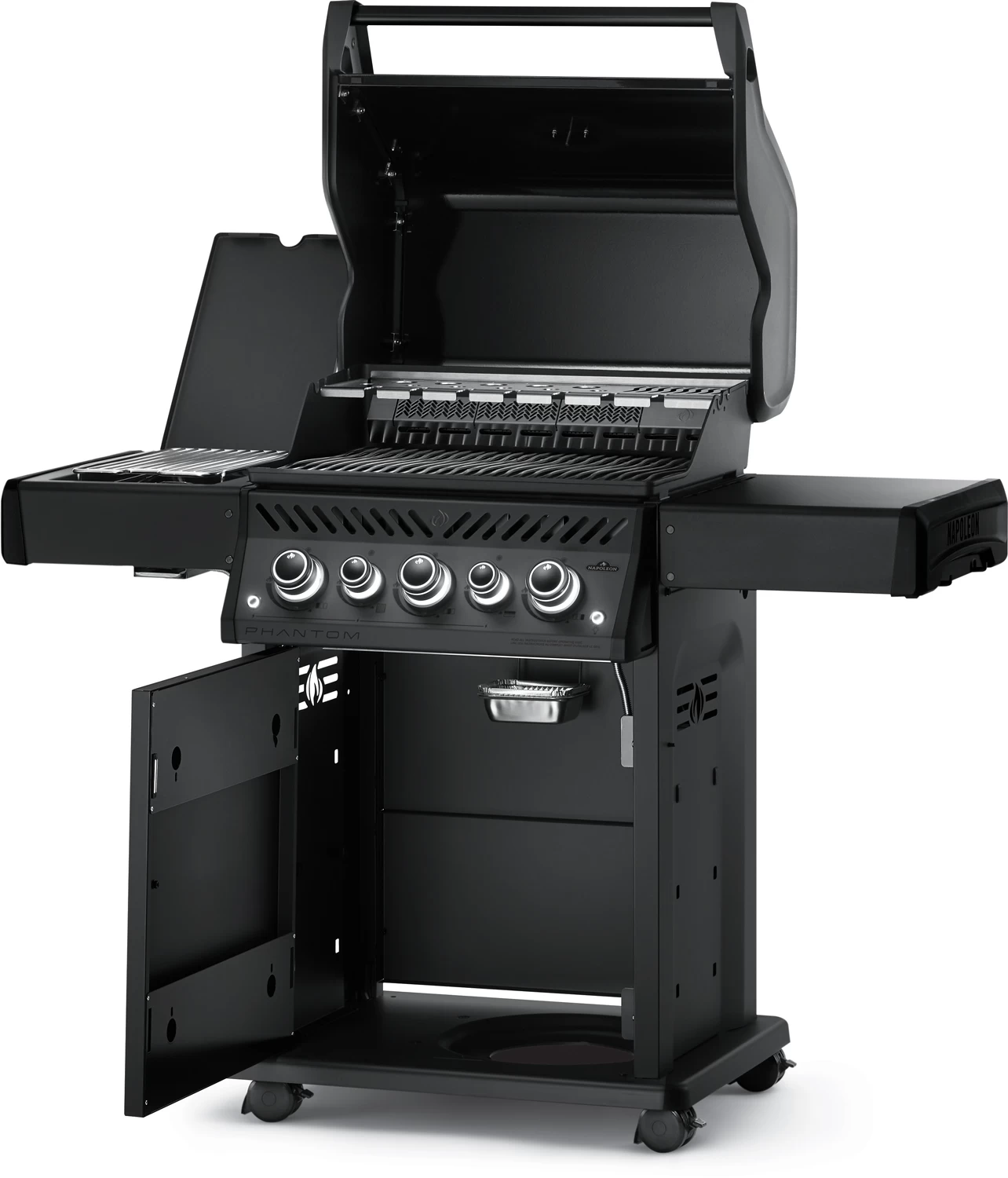 Napoleon Phantom Rogue SE 425 Gasgrill, Mattschwarz Mit Sizzle Zone Und Heckbrenner - Modell 2023 8 Napoleon Phantom Rogue SE 425 Gasgrill, Mattschwarz Mit Sizzle Zone Und Heckbrenner - Modell 2023 – Bild 6