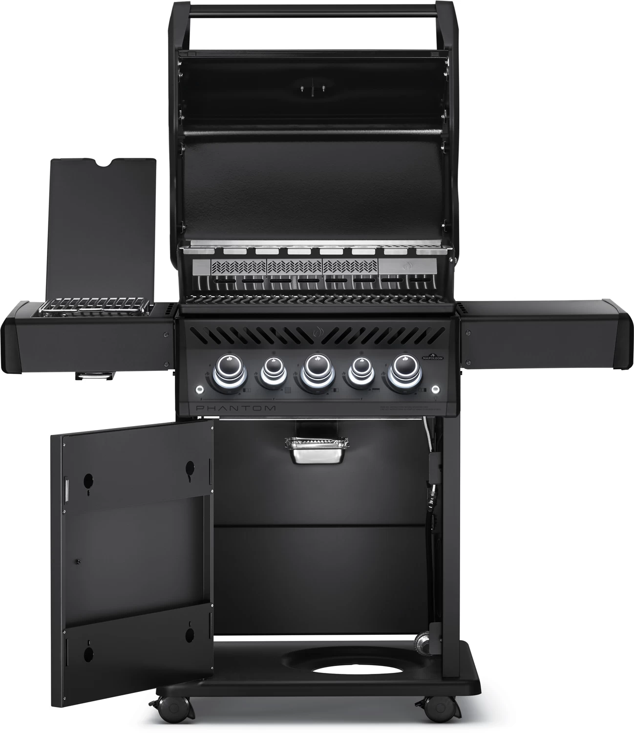 Napoleon Phantom Rogue SE 425 Gasgrill, Mattschwarz Mit Sizzle Zone Und Heckbrenner - Modell 2023 3 Napoleon Phantom Rogue SE 425 Gasgrill, Mattschwarz Mit Sizzle Zone Und Heckbrenner - Modell 2023