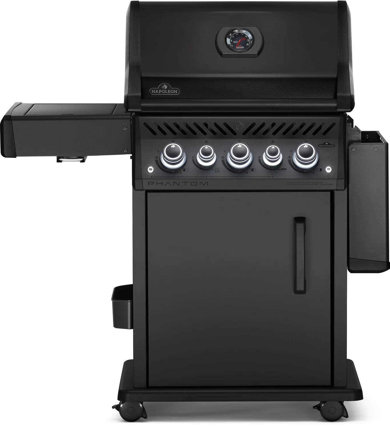 Napoleon Phantom Rogue SE 425 Gasgrill, Mattschwarz Mit Sizzle Zone Und Heckbrenner - Modell 2023 4 Napoleon Phantom Rogue SE 425 Gasgrill, Mattschwarz Mit Sizzle Zone Und Heckbrenner - Modell 2023 – Bild 2