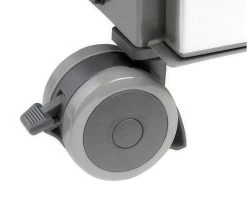 Napoleon Prestige 500 Gasgrill, Charcoal Grau - Mit Safety Glow - X-DEAL Inkl. Grillthermometer, Schneidebrett Und Windschild Für SIZZLE ZONE -Günstiges Grill Geschäft Napoleon Prestige 500 Laufrolle 3