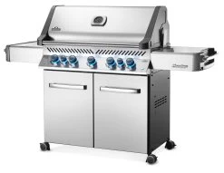 Napoleon Prestige 665 Edelstahl Gasgrill - Mit Safety Glow - Modell 2023 -Günstiges Grill Geschäft Napoleon Prestige 665 Edelstahl side