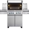 Napoleon Prestige Pro 500-3 Edelstahl Gasgrill Inkl. Drehspieß - Modell 2023 -Günstiges Grill Geschäft Napoleon Prestige Pro 500 offen 01 3