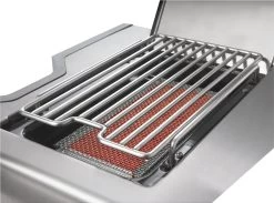 Napoleon Prestige Pro 500-3 Edelstahl Gasgrill Inkl. Drehspieß - X-DEAL Inkl. Napoleon Holzkohlegrill Kugelgrill Ø 57cm -Günstiges Grill Geschäft Napoleon Prestige pro sizzle zone 2